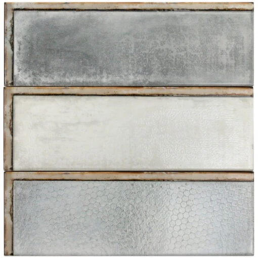 Turbine Industrial Glass Gray 4x12 Ceramic Wall Tile -Flooring Shop 00dbc56e 951b 497d 898e