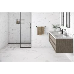 ELIANE Belmar White 12 In. X 24 In. Porcelain Floor And Wall Tile (14 Sq. Ft. / Case) -Flooring Shop 07802b61813233f4bc3604f5fa2f57e7 17978bc8 ec9c 4978 ac28 05c221a93f31 1800x1800