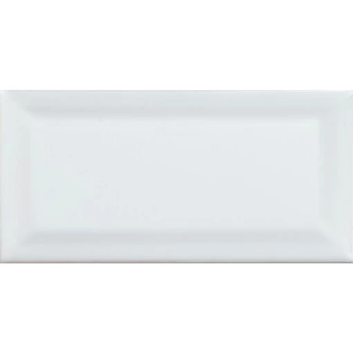 MSI Beveled 3 In. X 6 In. Glossy Ceramic White Subway Tile (1 Sq. Ft. / Case) -Flooring Shop