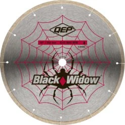 QEP 7 In. Black Widow Micro-Segmented Diamond Blade For Porcelain And Ceramic Tile -Flooring Shop 0c7304109cd905678fbc05ff6e78bc90 1800x1800