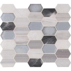 MSI Harlow Picket 11.5 In. X 12.4 In. X 8 Mm Textured Multi-Surface Mesh-Mounted Mosaic Tile (9.90 Sq. Ft. / Case) -Flooring Shop 0ea677566c425cc7c35042d0fe741628 1800x1800