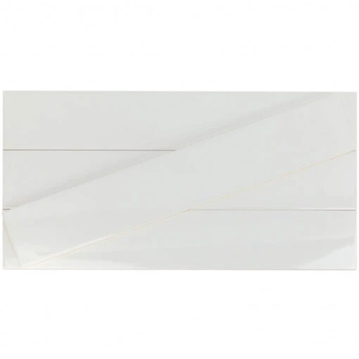 Bond Tile Sheffield White 4 In. X 24 In. Polished Ceramic Wall Tile (8 Pieces 5.16 Sq. Ft. / Box) -Flooring Shop 0ebd2535 f759 459e 99cb