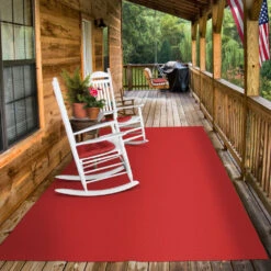 Indoor/Outdoor Carpet With Rubber Marine Backing - Red 6' X 10' - Several Sizes Available - Carpet Flooring For Patio, Porch, Deck, Boat, Basement Or Garage -Flooring Shop 13d07349 aa6d 41d6 ba24 3b8ae8899629 1.245082160a287446805d0934f200c6b0 1800x1800