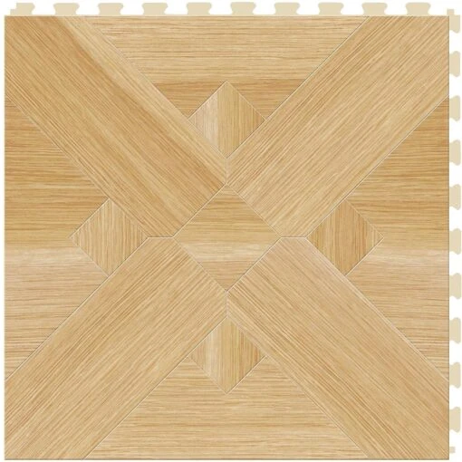 Perfection Floor Tile Bordeaux Wood Collection Bordeaux Maple/Satin 20-in X 20-in Water Resistant Interlocking Luxury Flooring (16.7-sq Ft) -Flooring Shop 14117692 e03d4f18 2352 4802 badd