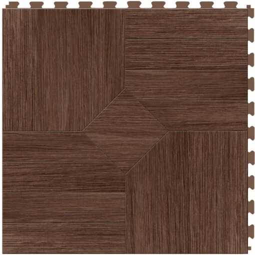 Perfection Floor Tile Bordeaux Wood Collection Bordeaux Maple/Satin 20-in X 20-in Water Resistant Interlocking Luxury Flooring (16.7-sq Ft) -Flooring Shop 14125275 fab49d32 2903 4756 a18e