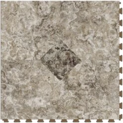 Perfection Floor Tile Breccia Collection Breccia Machiato/Satin 20-in X 20-in Water Resistant Interlocking Luxury Flooring (16.7-sq Ft) -Flooring Shop 14863908 75f17f97 8da4 456b afd9 fcdb5e65d42e 1800x1800