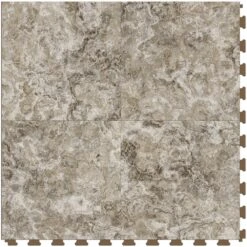 Perfection Floor Tile Breccia Collection Breccia Machiato/Satin 20-in X 20-in Water Resistant Interlocking Luxury Flooring (16.7-sq Ft) -Flooring Shop 14863944 9c97a1c4 6b52 43b9 9a97 7193768873d1 1800x1800