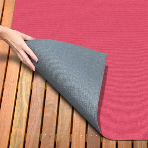 Indoor/Outdoor Carpet With Rubber Marine Backing - Pink 6' X 10' - Several Sizes Available - Carpet Flooring For Patio, Porch, Deck, Boat, Basement Or Garage -Flooring Shop 148b66f5 e4d8 4c40 a79b