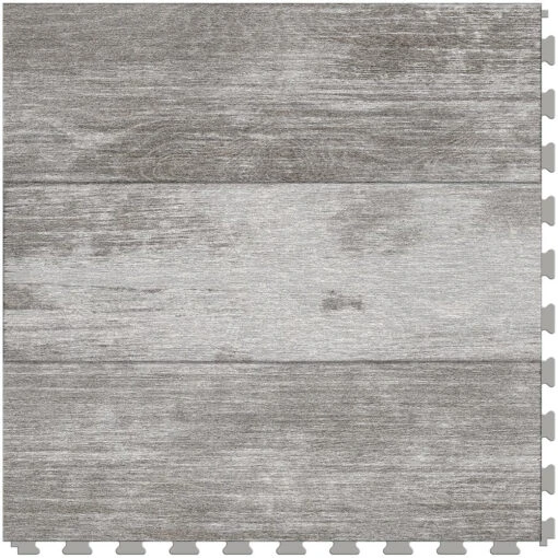 Perfection Floor Tile Vintage Wood Collection Vintage White Oak/Satin 20-in X 20-in Water Resistant Interlocking Luxury Flooring (2.7-sq Ft) -Flooring Shop