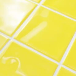 Merola Tile Twist Square Yellow Lemon 11-3/4 In. X 11-3/4 In. Ceramic Mosaic (9.79 Sq. Ft. /Case) -Flooring Shop 173c835f58727bf40b594afe417dfe40 1800x1800