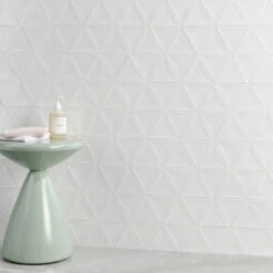 Bond Tile Thames Triangle White 5 In. X 4 In. Glazed Ceramic Wall Tile (30 Pieces 2.47 Sq. Ft. / Box) -Flooring Shop 1c13e7a1 a19b 49b7 8106 5bb32a67192c.c591d4abb63424026a02a339ad241609 1800x1800