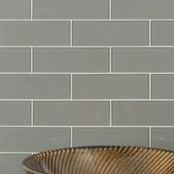 MSI Pebble 3 In. X 9 In. X 8mm Glossy Glass Gray Subway Tile (3.8 Sq. Ft. /case) -Flooring Shop 23db360f4a7bcdd0dae412e4dc12e6cd 1800x1800