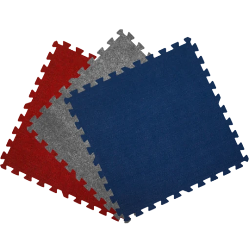 Get Rung Carpet Topped Mat With Interlocking Foam Tiles. Great Alternative To Rolled Carpet . Excellent For Trade Show, Basement Or As A Carpet Replacement Mat. (Blue, 100SQFT) -Flooring Shop 26416dbe d891 4b0c a60d