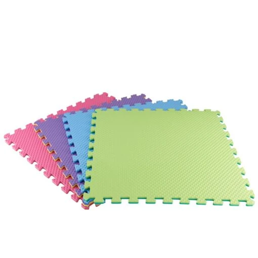 TrafficMASTER Primary Pastel 24 In. X 24 In. X 0.47 In. Playroom Floor (4-Pack) -Flooring Shop