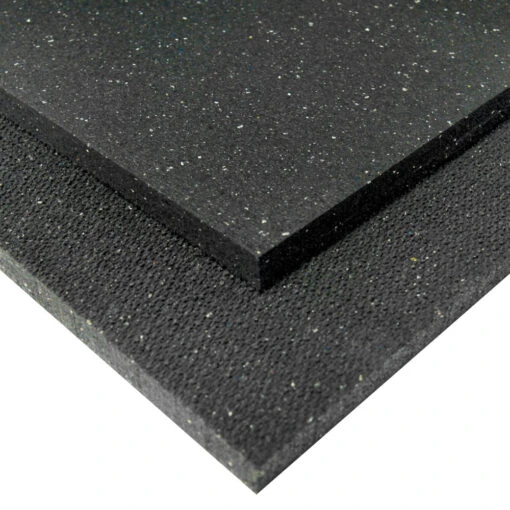 Rubber-Cal Shark Tooth Heavy-Duty Rubber Mat - Black, 36 X 24 X 0.75 In. -Flooring Shop 30121528 2785 491c ac4f