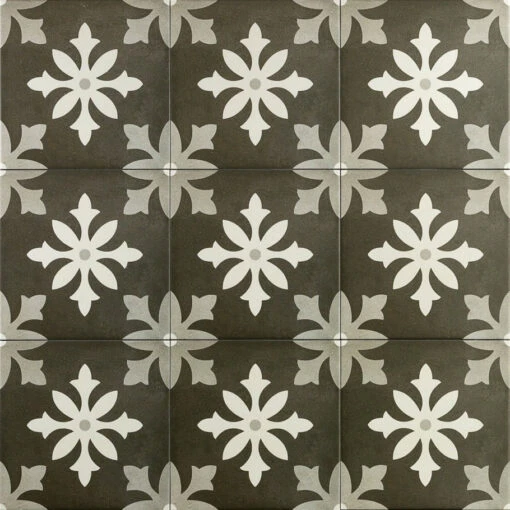 Picasso Nero 9x9 Glazed Porcelain Tile -Flooring Shop 3203f43e 37f4 4dc1 9206