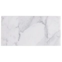 Ivy Hill Tile White Carrara 3 In. X 6 In. X 9mm Polished Marble Subway Tile (40 Pieces / 5 Sq. Ft. / Box) -Flooring Shop 371c8ae687b2d509b3b44911e3738817 1800x1800