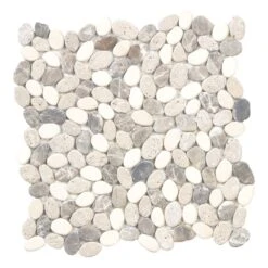 Jeffrey Court River Rock Medley 11 In. X 11 In. X 10 Mm Travertine Mosaic Floor/Wall Tile -Flooring Shop 37b2552675197f6cedef18625888d7b8 1800x1800