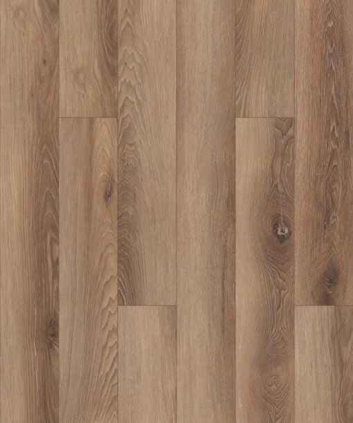 SMARTCORE Lanier Hickory 5-in Wide X 6-1/2-mm Thick Waterproof Interlocking Luxury Vinyl Plank Flooring (18.35-sq Ft) -Flooring Shop