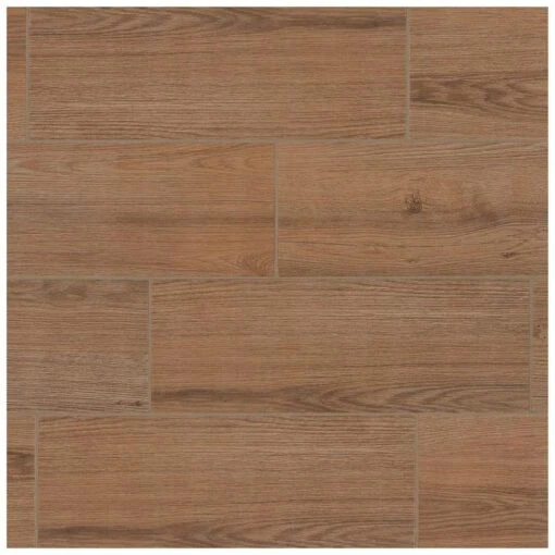 Daltile Glenwood Cherry 7 In. X 20 In. Ceramic Floor And Wall Tile (392.04 Sq. Ft. / Pallet) -Flooring Shop