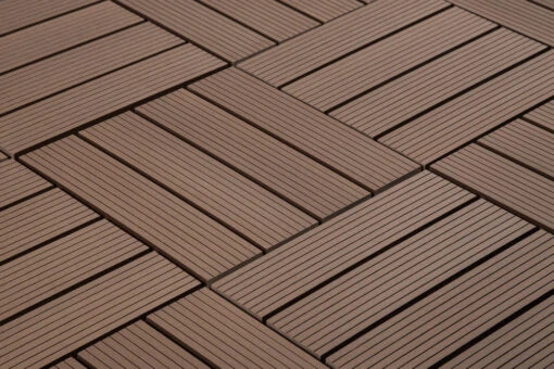 BuildDirect Brown 12" X 12" Interlocking Deck Tile (10sq. Ft. Per Box) -Flooring Shop 45c85e17 5e96 4bcf 8257