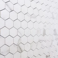 Bond Tile Easy Luxe Hex Calacatta 11.61 In. X 11.81 In. SPC Peel And Stick Tile (0.95 Sq. Ft. / Sheet) -Flooring Shop 4660695a 4976 4f13 9a41 cf3cea90e6c1.2299d491d2e6ae00d8219f0cf3da55ad 1800x1800