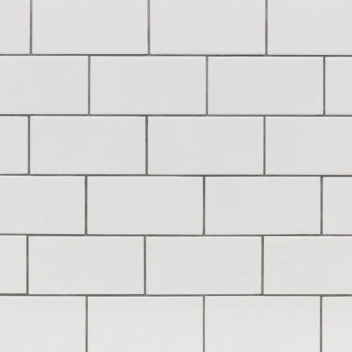 Bond Tile Core White 3 In. X 6 In. Polished Ceramic Subway Wall Tile (96 Pieces 11.73 Sq. Ft. / Box) -Flooring Shop 49c163e2 6f26 4315 9250