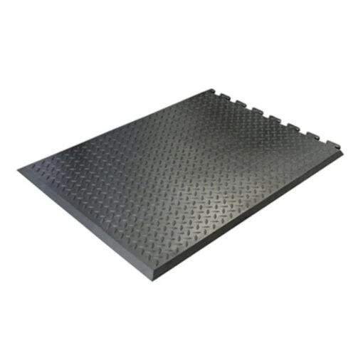 Rubber-Cal "Foot-Rest" Interlocking Anti-Fatigue Floor Mat - 1/2 In X 28 In X 31 In - Finished Tile -Flooring Shop 4a0fd40c c0f1 417a 8bd1