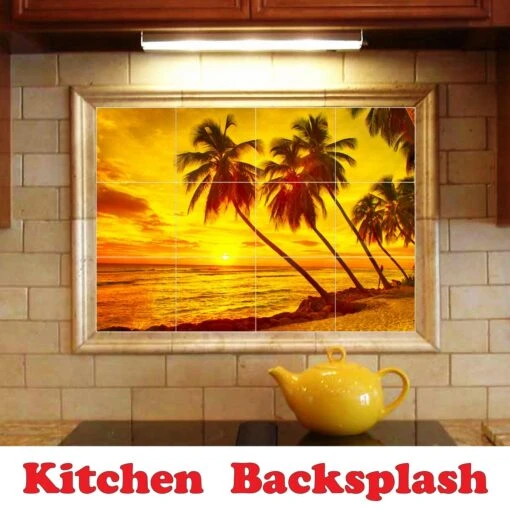 Ceramic Tile Mural-James Buttersworth Ships Tile Mural House Renovate Ideas. 25.5" W X 12.75" H Using (18) 4.25 X 4.25 Ceramic Tiles -Flooring Shop 4c53e20b 052a 4857 b250