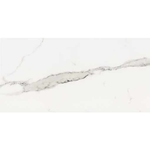 ELIANE Belmar White 12 In. X 24 In. Porcelain Floor And Wall Tile (14 Sq. Ft. / Case) -Flooring Shop