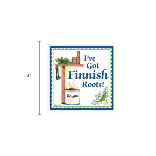 Finnish Souvenirs Magnetic Tile: Finnish Roots -Flooring Shop 52bcb5d5 6d71 4cce 8f40