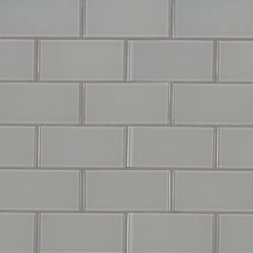 MSI Snowcap 3 In. X 6 In. X 8mm Glass White Subway Tile ( 5 Sq. Ft./Case ) -Flooring Shop