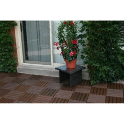 EON Ultra 12"x12" Polymer Interlocking Deck Balcony Tiles, Dark Brown (10 Pack) -Flooring Shop 54873a41 701f 4f48 9596 74b1aad39228.003af70f7c41b0ad4ae532cbfb83f24f 1800x1800