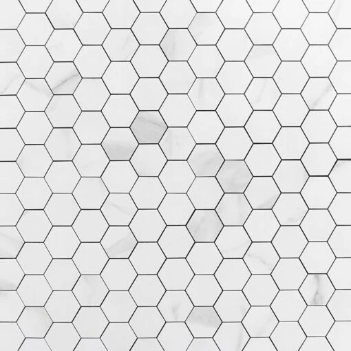 Bond Tile Easy Luxe Hex Calacatta 11.61 In. X 11.81 In. SPC Peel And Stick Tile (0.95 Sq. Ft. / Sheet) -Flooring Shop 5a5a2d1a 722e 466c bfd9