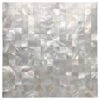 Art3d 12 In. X 12 In. Mother Of Pearl Shell Mosaic Tile Backsplash In White -Flooring Shop 5ab172554bce66c1a274d9783fa3b06f 1800x1800