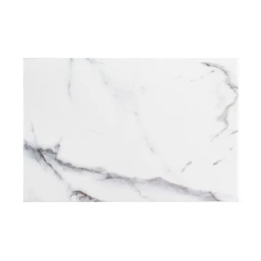 Jeffrey Court Carrara Inkjet White 8 In. X 12 In. Matte Ceramic Wall Tile (12 Sq. Ft. / Case) -Flooring Shop