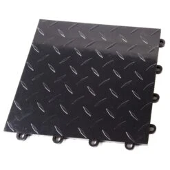 FlooringInc’s Nitro Garage Floor Tiles, Diamond Pattern, Interlocking, Black, 12"x12", 1 Pack, 1 Sq/ft -Flooring Shop 5cef78e9 93b5 4c52 93e3 f1ca129297d1.532346ea6b7a4b6615ea43616b14e7cb 1800x1800