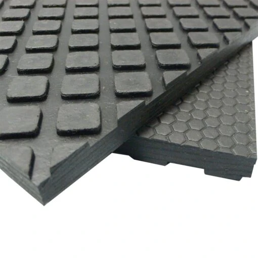 Rubber-Cal "Maxx-Tuff" Rubber Mat - Heavy Duty Rubber Floor Protection Mat - Black In Color - 1/2 In X 2 Ft X 3 Ft -Flooring Shop 6ab75fc9 f7e2 4a9f b0bb