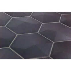 Magen 3D-Hex Dark Gray Matte Ceramic Hexagon Tile -Flooring Shop 6bc6423f e018 4324 b6b2 ce84241fe71f.fb89f35146f1b53a5759be0057d661c3 1800x1800