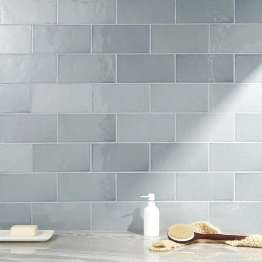 Bond Tile Thames Blue 5 In. X 10 In. Glazed Ceramic Wall Tile (28 Pieces 10.76 Sq. Ft. / Box) -Flooring Shop 6d29969f 24dc 4673 976d