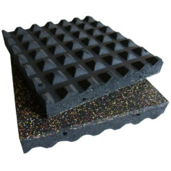 Rubber-Cal "Eco-Safety" Interlocking Playground Tiles - 3 X 19.5 X 19.5 Inch - One Tile - 2.77 Square Feet - Blue/White Speckled -Flooring Shop 6e13a254 62a6 4b04 9bbb 0e1e4d1cab86.690c4c3ef422ef27c94fb2b7f1898f65 1800x1800