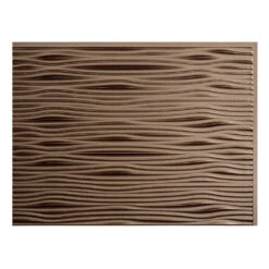 Fasade Easy Installation Waves Argent Bronze Backsplash Panel For Kitchen And Bathrooms (6" X 6" Sample) -Flooring Shop 6e477523 1823 451f 8bef 497b47496d74 1.606e2dd9155ad7d1b26e56e7e04a4e9c 1800x1800