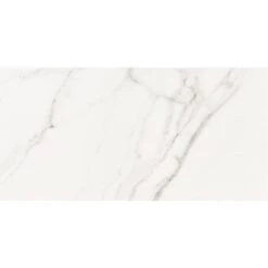 ELIANE Belmar White 12 In. X 24 In. Porcelain Floor And Wall Tile (14 Sq. Ft. / Case) -Flooring Shop 75021850908501f4f78431870f5d318c 1800x1800