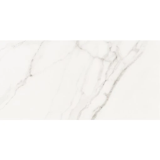 ELIANE Belmar White 12 In. X 24 In. Porcelain Floor And Wall Tile (14 Sq. Ft. / Case) -Flooring Shop