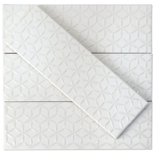 Bond Tile Wembley Snowflake 3 In. X 9 In. Matte Ceramic Subway Wall Tile (30 Pieces 5.16 Sq. Ft. / Box) -Flooring Shop 7719e03f a94b 4fae 814d