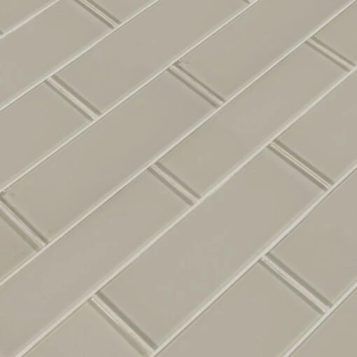 MSI Snowcap 3 In. X 6 In. X 8mm Glass White Subway Tile ( 5 Sq. Ft./Case ) -Flooring Shop