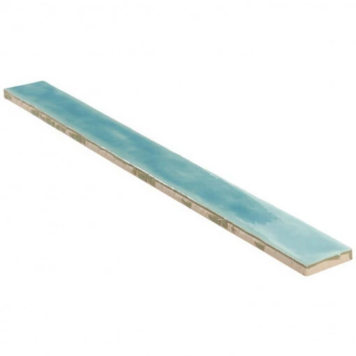 Bond Tile Capetown Turquoise 2 In. X 20 In. Polished Ceramic Wall Tile (20 Pieces 5.38 Sq. Ft. / Box) -Flooring Shop 7869100b 3854 4a1e b293