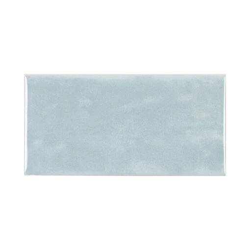 Jeffrey Court Aquamarine Blue 3 In. X 6 In. Glossy Textured Ceramic Wall Tile (10 Sq. Ft. / Case) -Flooring Shop