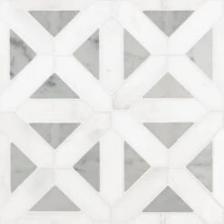 MSI Geometrica 12 In. X 12 In. X 10mm Bianco Dolomite Polished Marble Mesh-Mounted Mosaic Tile (10 Sq. Ft. / Case) -Flooring Shop 7be6cb852f38f267b6c80d6599370f64 1800x1800