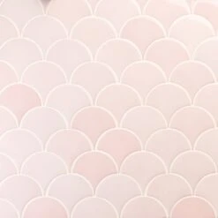 Bond Tile Riptide Rose 2.44 In. X 5 In. Fish Scale Polished Ceramic Wall Tile (48 Pieces 4.06 Sq. Ft. / Case) -Flooring Shop 7da26d88 7b8d 4bcc 853a 6d6fa9b52072.120d6c762f7f874c8970b92ebcd99819 1800x1800